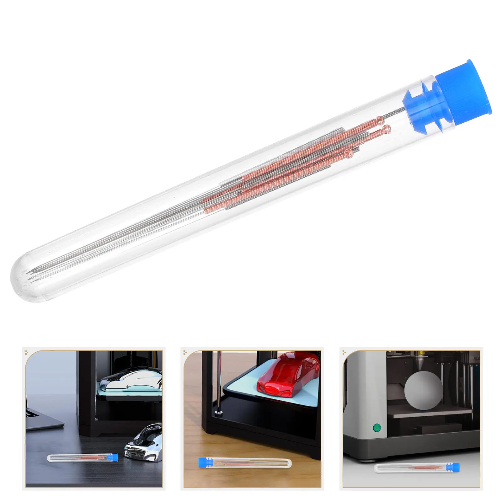 

10Pcs 3D Printer Cleaning Needles 0.15-1Mm Stainless Steel Precision Nozzle Unclogging Tools Maintenance Kit Spare Steel Needles