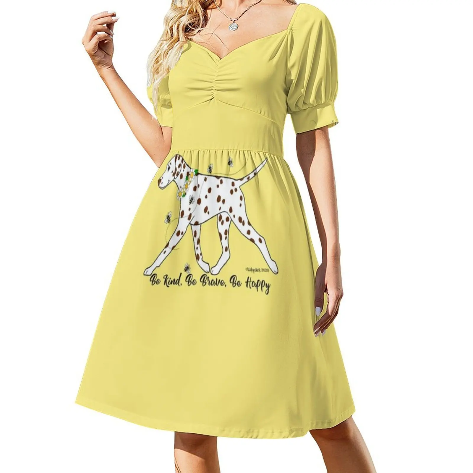 فستان الدلماسية Be Kind Be Brave Be Happy Boho Chic فستان أنيق أنيق لحفلات الزفاف على الشاطئ فستان الدلماسي Be Be Kind Be Brave Be #2