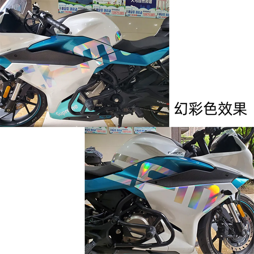 Suitable for Spring Breeze 250SR body decal track version of the original letter of the original garland color waterproof