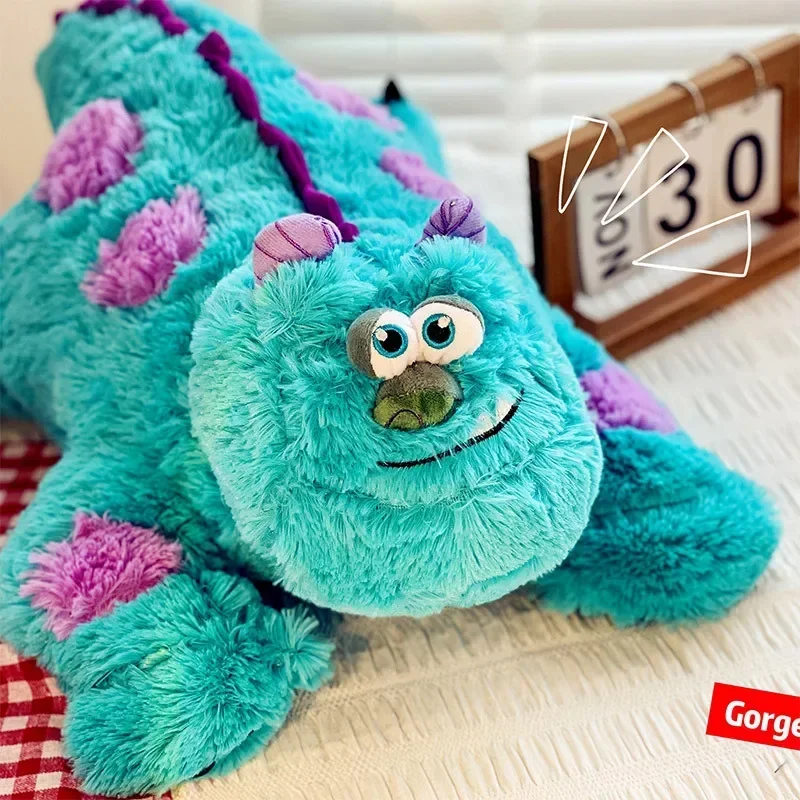 130cm Big Size Disney James P. Sullivan Cartoon Anime Plush Stuffed Doll Room Plushies Pillow Ornaments Children's Holiday Gifts