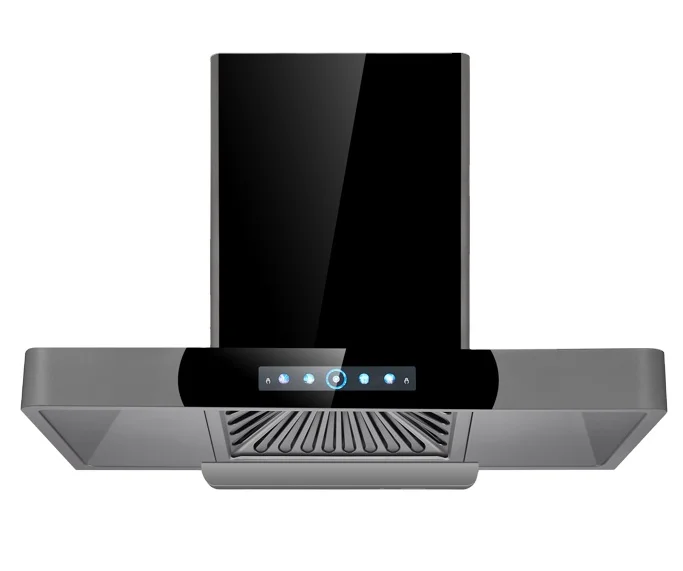 

Электрический вытяжной вентилятор для кухни T-образной формы, из нержавеющей стали, серый, современный, новый дизайн, с медными элементами, цена