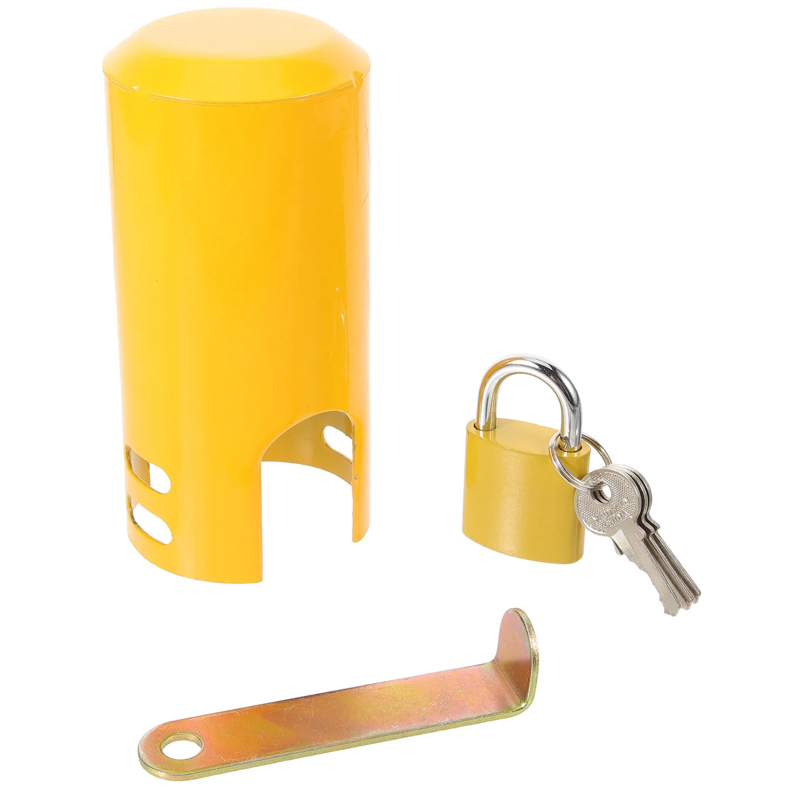 

Outdoor Faucet Lock Cover Heavy Duty Premium Material Anti-Theft Child Proof Water Spigot Lock for Garden Home Yard Use