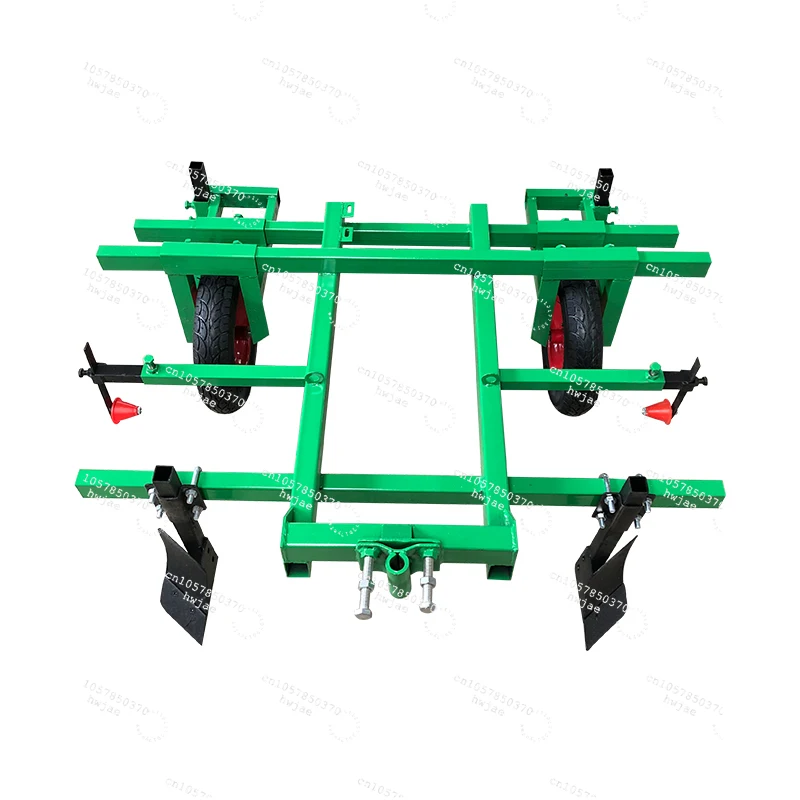 Agricultural mulch film covering machine micro tillage hand held 4 wheel tractor spraying film laying machine