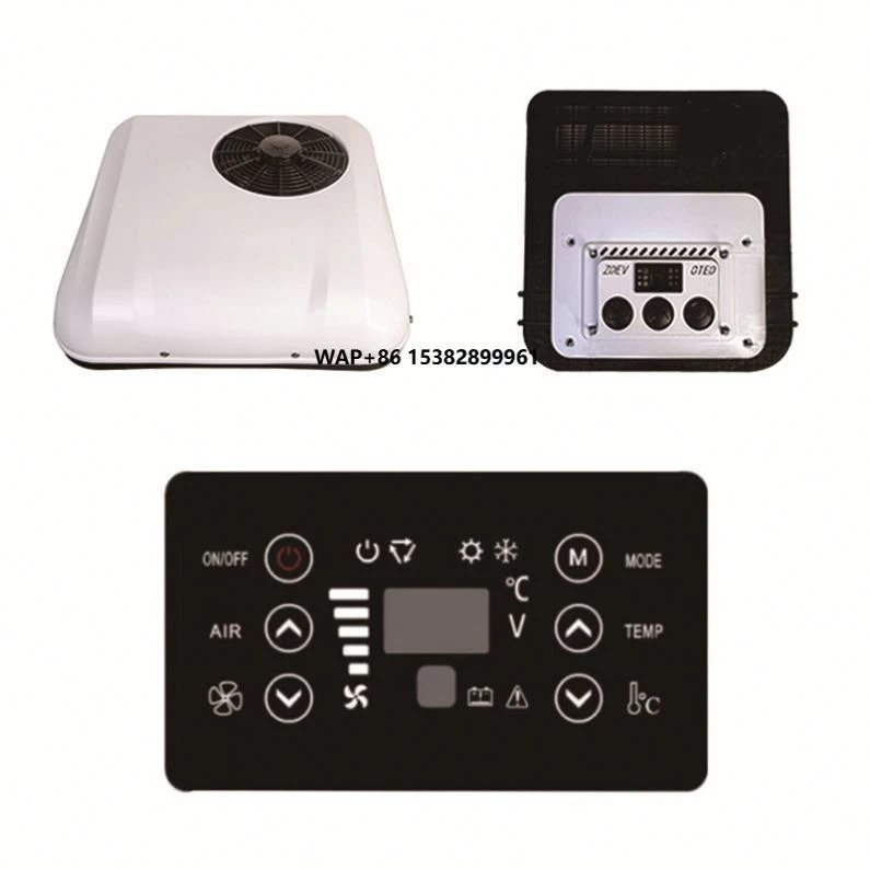 WINFULL 12V 1800W 냉각 용량 차량 장착 냉장 에어컨 시스템 2000M/h 전자 팬