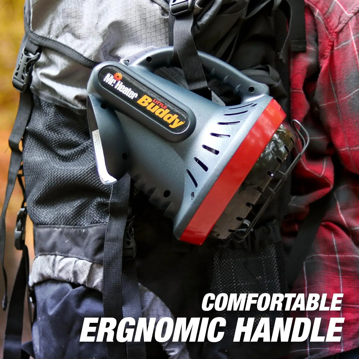 سخان البروبان المحمول بقدرة 3800 وحدة حرارية بريطانية للاستخدام الداخلي والخارجي مع حرارة مشعة #3