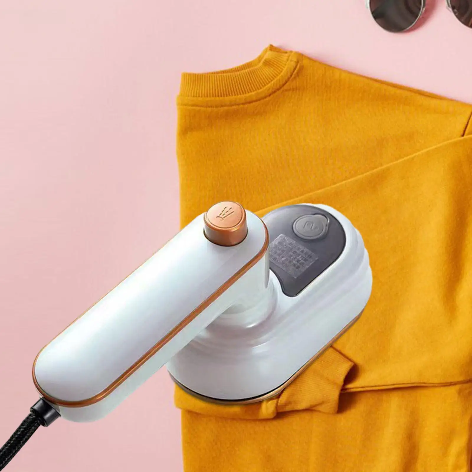 Corded Micro Steamer Iron Folding Handle 50ml Water Tank Sharp Corner Design for Baby Clothes Compact Hand Held Ironing Machine Corded Micro Steamer Iron Folding Handle 50ml Water Tank Sharp Corner Design for Baby Clothes Compact Hand Held Ironing Machine