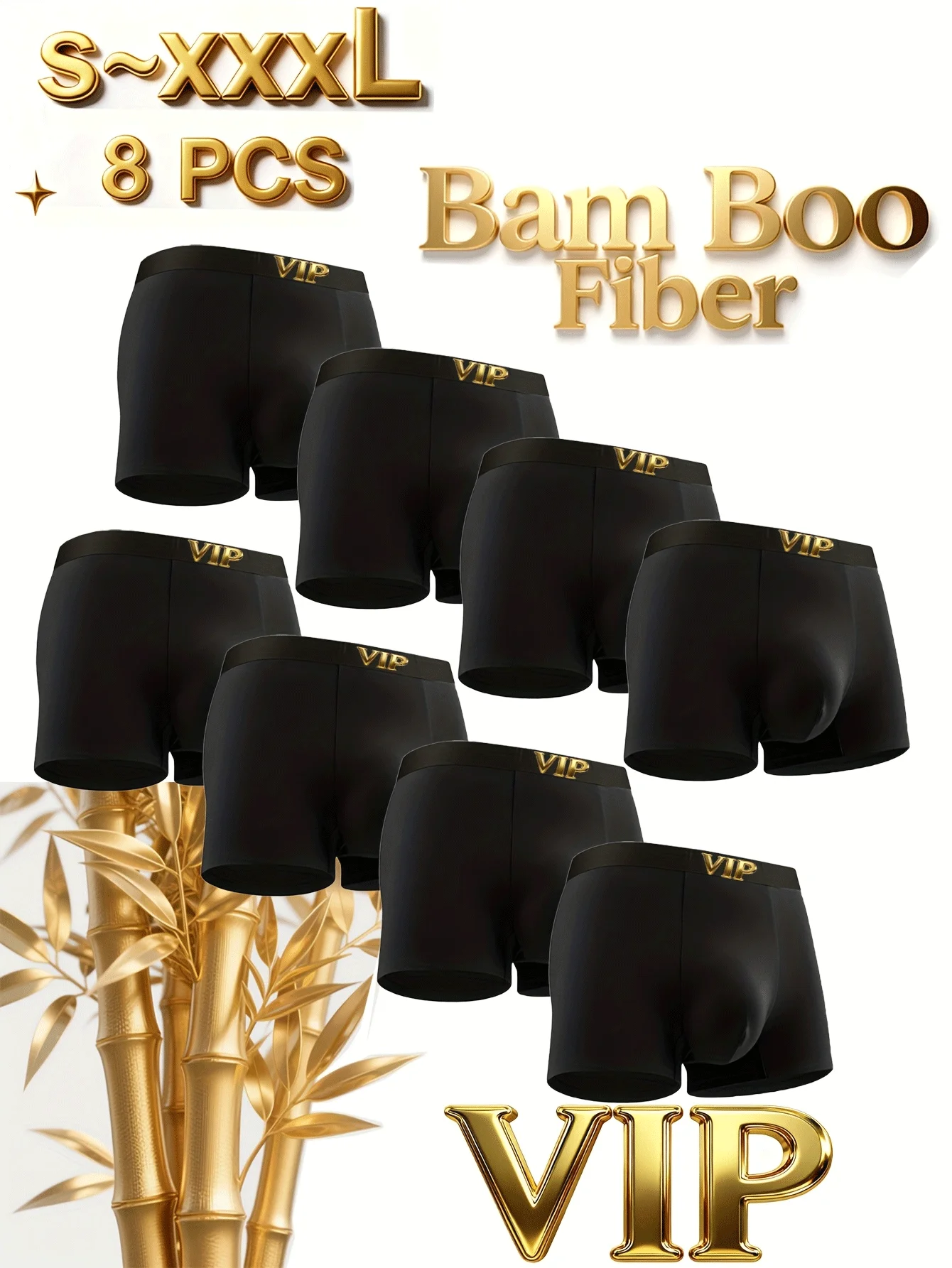

8 шт. мужские трусы-боксеры S-XXXL, мягкое нижнее белье из полиэстера, эластичный пояс, быстросохнущие дышащие легкие мужские шорты-боксеры