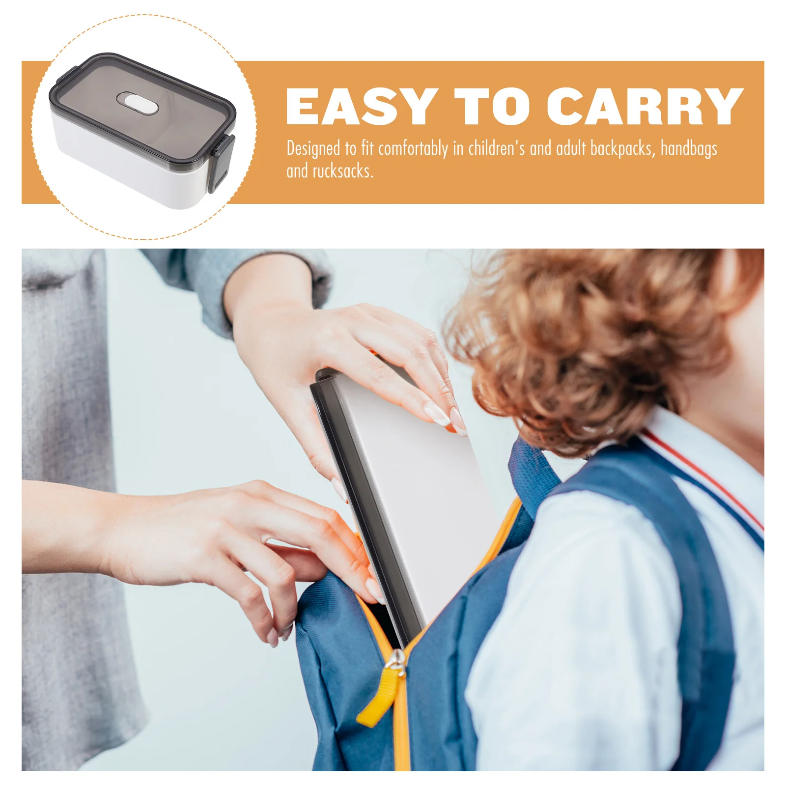 

Microwave Lunch Box Boxes Bento Container Portable Snack Reusable Lunchable Containers Plastic Student