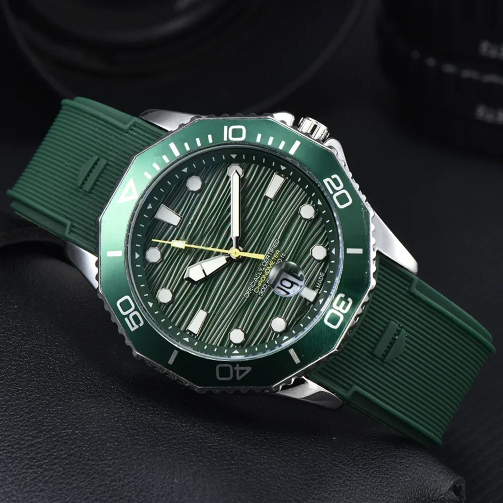 2025 New Luxury Men's Watch, Quartz Movement, Stainless Steel, Date Display, AAA+ Grade, Sapphire Crystal, 100M Waterproof