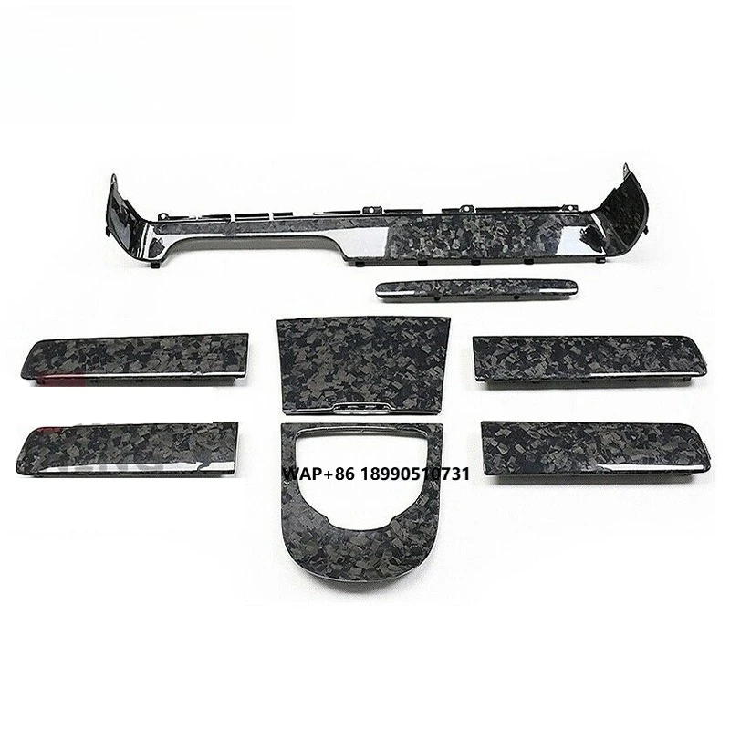 

2019Year G Class W464 G500 G550 G63 Autoparts Dashboard Cover W463A Forged Carbon Fiber Material Car Central Control Cover