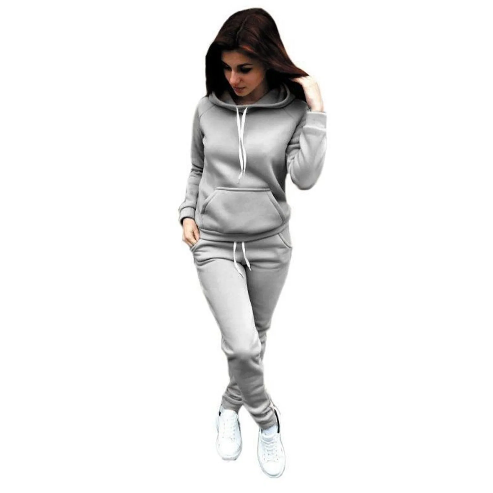 Casual Sweatshirt Ladies Sweat Suit Jogging Set Elegant Women Set Hoodies Sports Tops Pants Run Tracksuit For Women Hot Sale