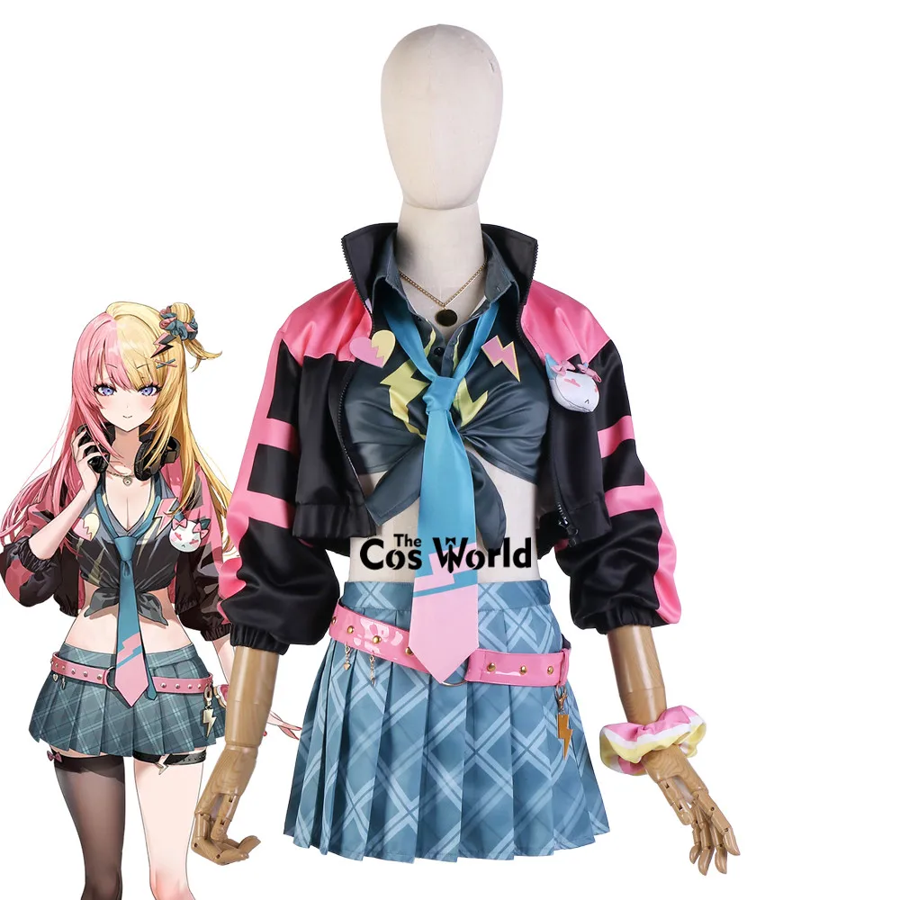 YouTuber Virtual Vtuber XSOLEIL Kotoka Torahime Outfits Anime Cosplay Costumes