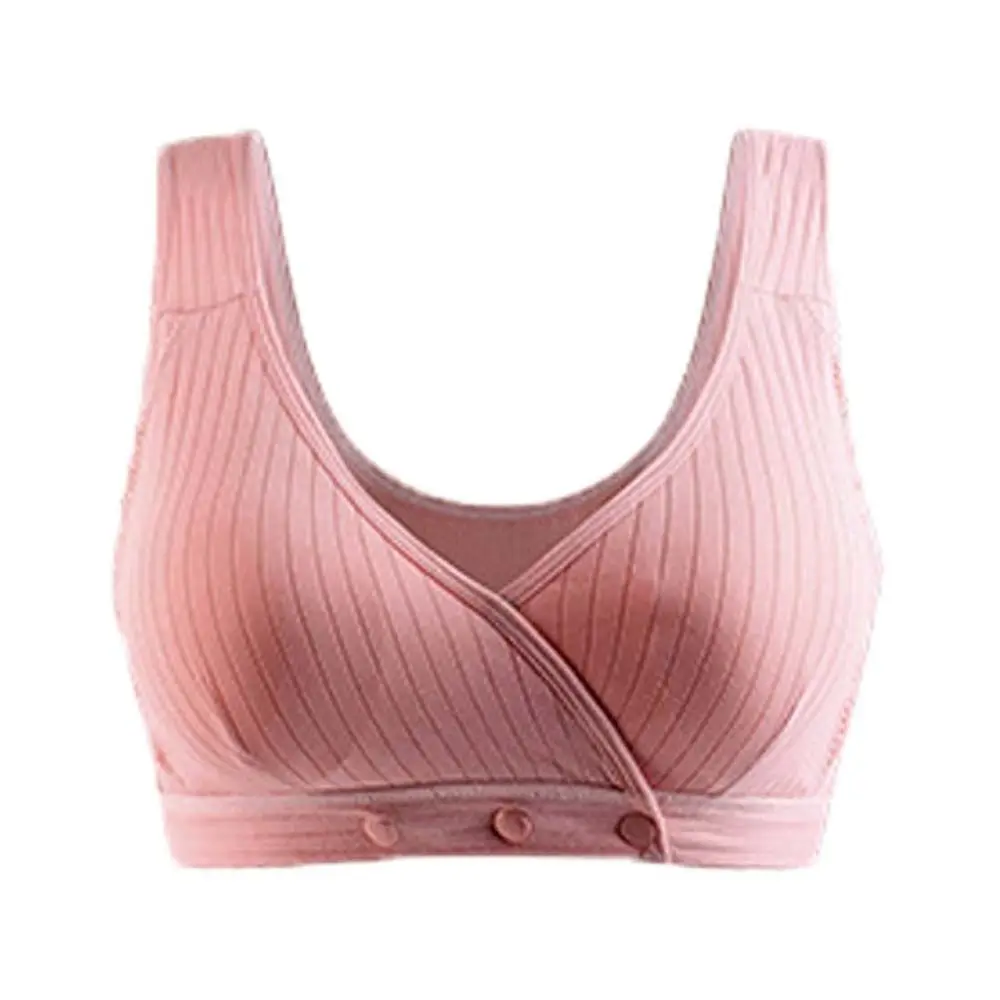 Reggiseno push up senza fili per mamma Reggiseni premaman in cotone di grandi dimensioni Reggiseni per allattamento aderenti Bella schiena Intimo donna femminile