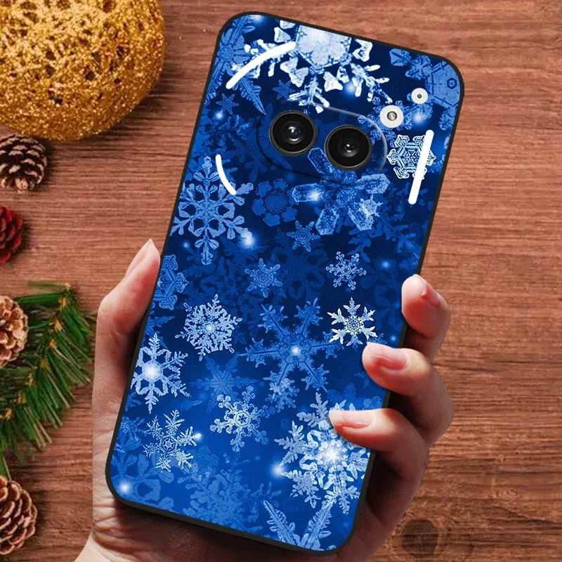 Custodia morbida in Silicone di natale per niente telefono 2A Cover paraurti per niente telefono 2A 2 1 versione Funda Coque copertine regalo di