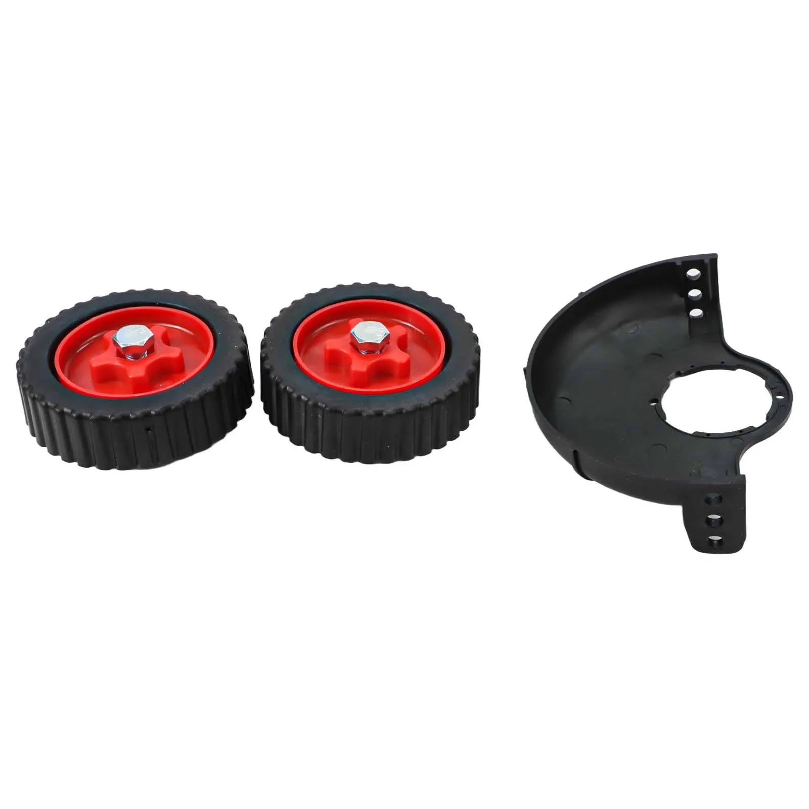 

Adjustable Lawnmower Wheels Lawn Care As Picture Adjustable Wheel Complex Terrain Stability Improved Mowing Efficiency