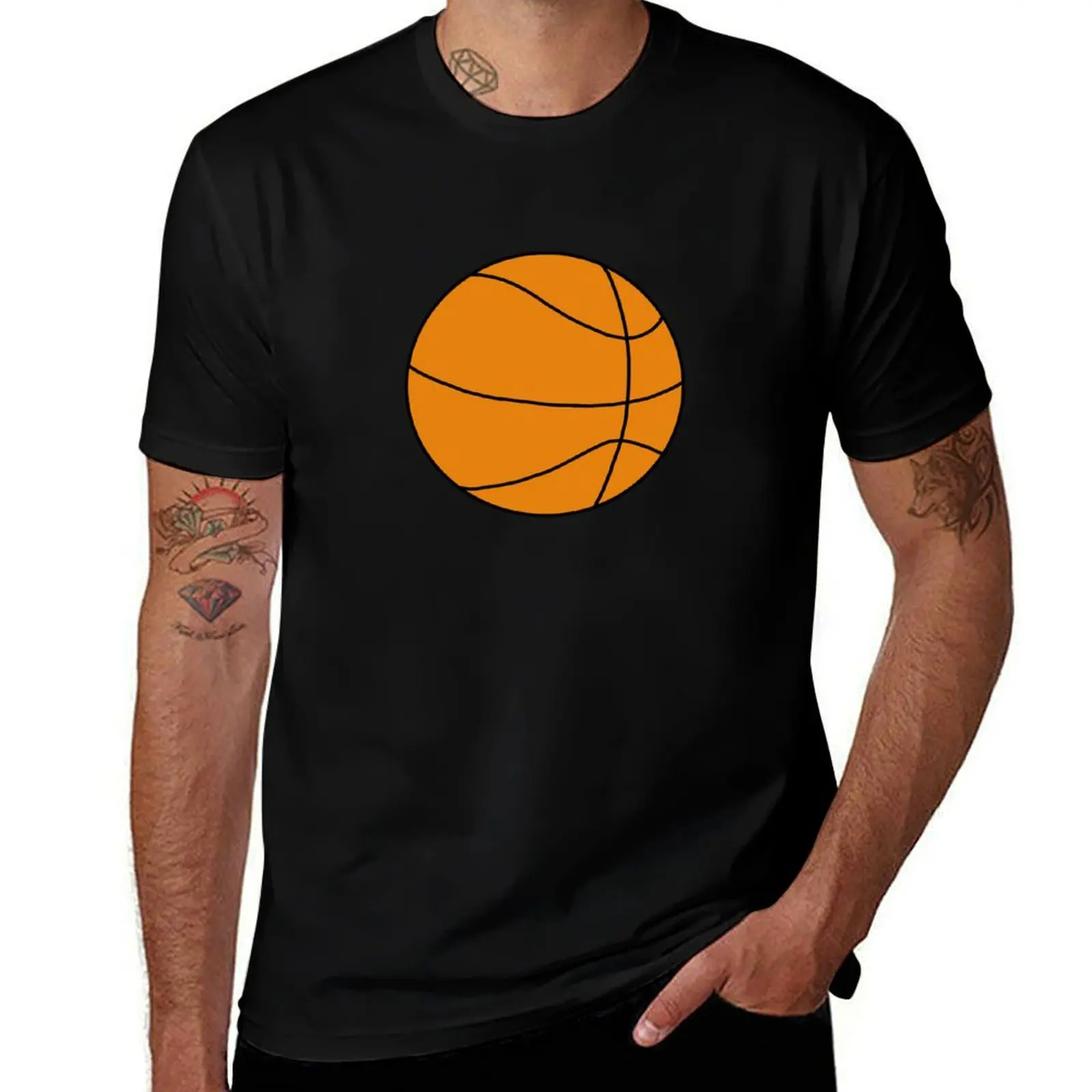 

Basketball T-Shirt funny t shirts dark humor graphic t shirts for man man t shirt cotton T-Shirt