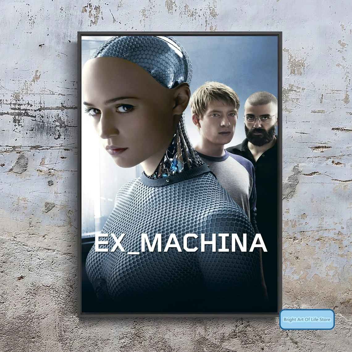 Ex Machina ملصق الفيلم ديكور المنزل طلاء جدران (بدون إطار)