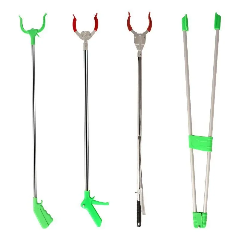 

Pick Up Rubbish Pliers Grabber Extender Garbage Clip Sanitation Tool Claw Hand Plier Long Handle Beach Comb Household Hand Tools