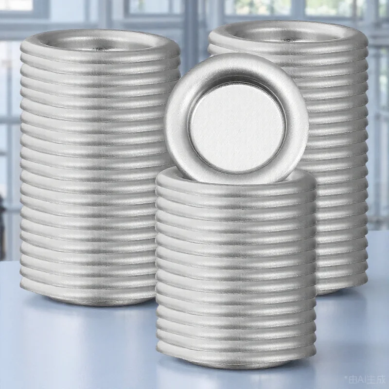 

50Pcs Incense Cone Tray Metal Desktop Decor Indoor Aroma Therapy Use Flat Bottom Rounded Corners Vintage Craft Decorative