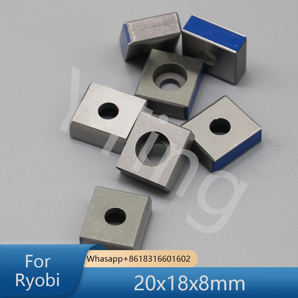 10PCS Ryobi 920 750 680 Gripper Pad With Rubber Ryobi Offset Printing Machine Parts 20x18x8mm