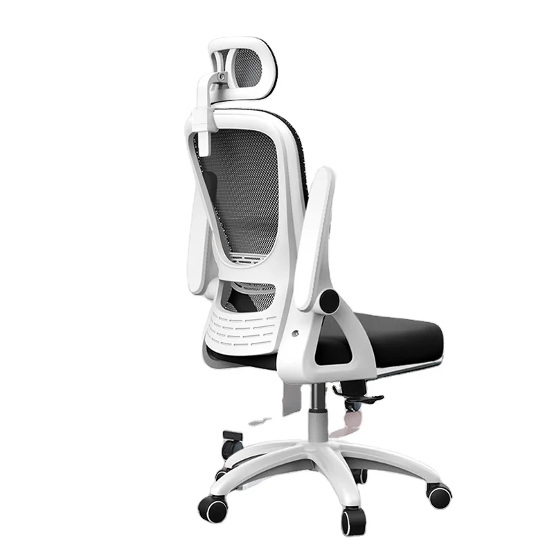 

Factory Direct Sales Office Chair with Headrest Home Computer Chair Mesh Staff Chairs Swivel Conference
