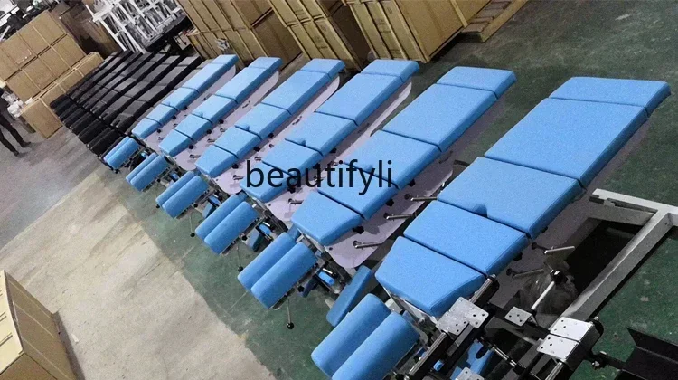 s8617Multifunctional Spine Correction Bed Adjustable Bone Setting Rehabilitation Training Massage Therapy Spinal Correction Pres