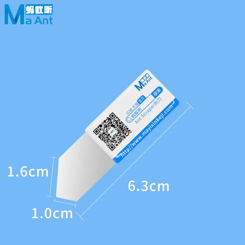 MaAnt Solder Paste Special Tin Scraper High Toughness Knife Mobile Phone Repair Hand Tools For BGA Stencil Reballing