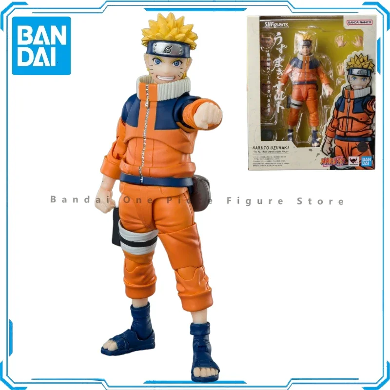 

Оригинальные фигурки героев мультфильмов Bandai Naruto SHF Uzumaki, модель оригинального коллекционера, хобби, аниме подарки для детей