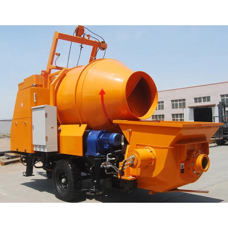 60m³/h Stationary Concrete Pump with Remote-Controlled Operation and High-Capacity Oil Pump Designed for Large Infrastructure