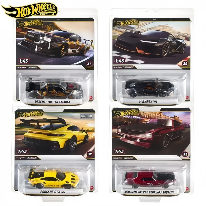 Nueva venta Original Hot Wheels 1:43 HMD41 Lamborghini Toyota modelos de coches deportivos fundidos a presión coleccionables para modelos Hobby juguetes regalos