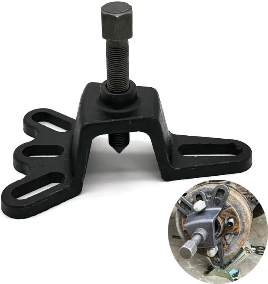 

Puller Tool Handheld Universal Brake Drum Wheel Hub Puller 4 Hole Repair Tool for Motorcylce Accessories for Tricycle Motorbike