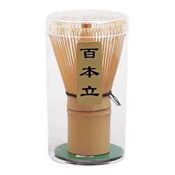 Bamboo Matcha Whisk Green Tea Powder Brush Grinder Matcha Tea Chasen Mixer Stirrer Reusable Tea Whisk Teaware Tea Tools