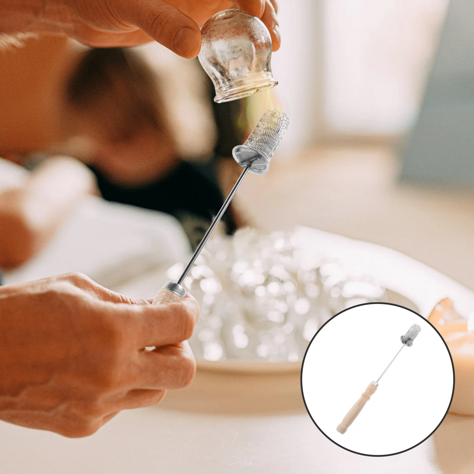 

1 шт., стартовая палочка для баночной терапии, ватный стержень, электрическая угольная зажигалка, гриль, инструмент для зажигания, аксессуары для костра