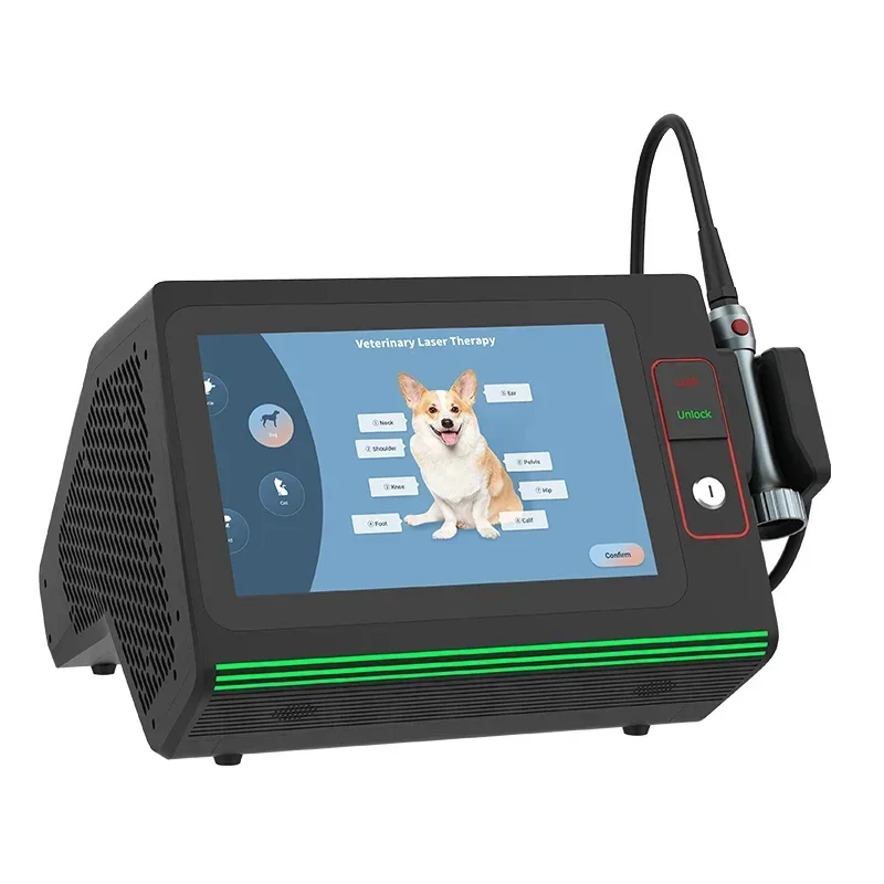 Équipement de rééducation de thérapie vétérinaire 30W-60W de classe IV 980Nm pour les blessures de chats de chiens d'animaux