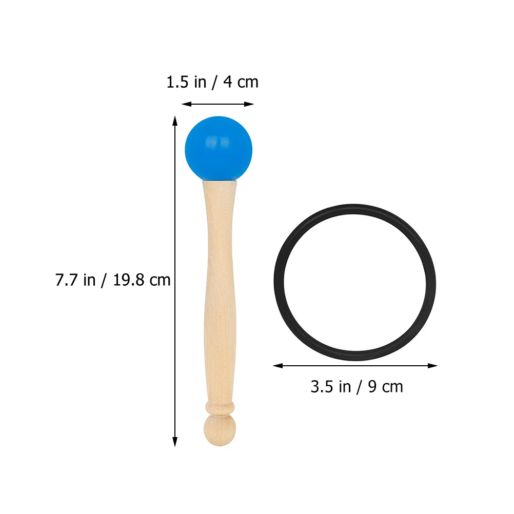 

Rubber Ring Crystal Bowl Singing Striker Knock The Stick Musical Instrument Accessories