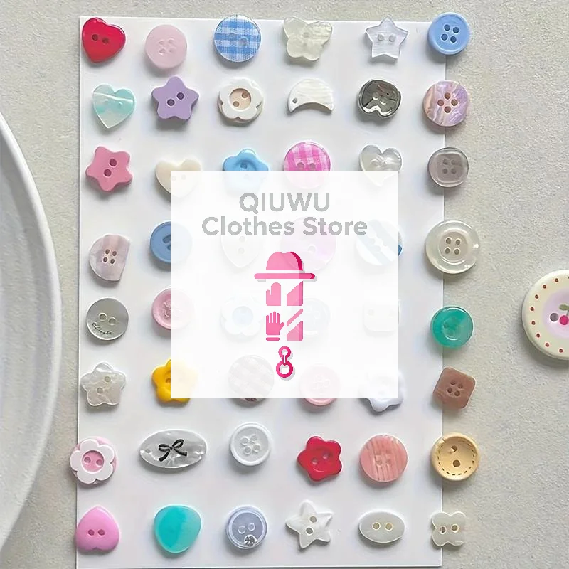 

Случайно 10 шт., сделай сам, скрапбукинг, милые швейные пуговицы, аксессуары для одежды