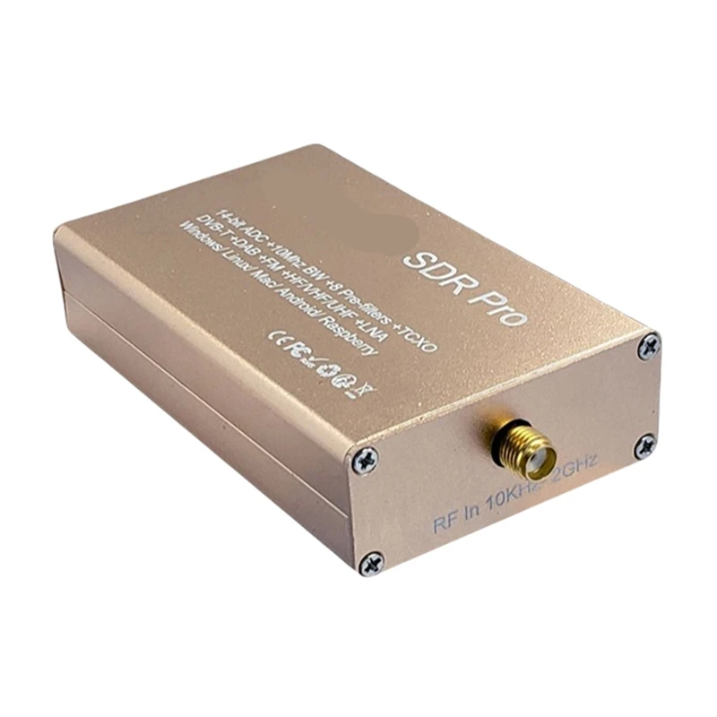 N11R- For  MSI SDR Pro Radio SDR Receiver 14Bit Software Defined Radios 10Khz-2Ghz Wideband SMA Connector 50Ohm 185Ma