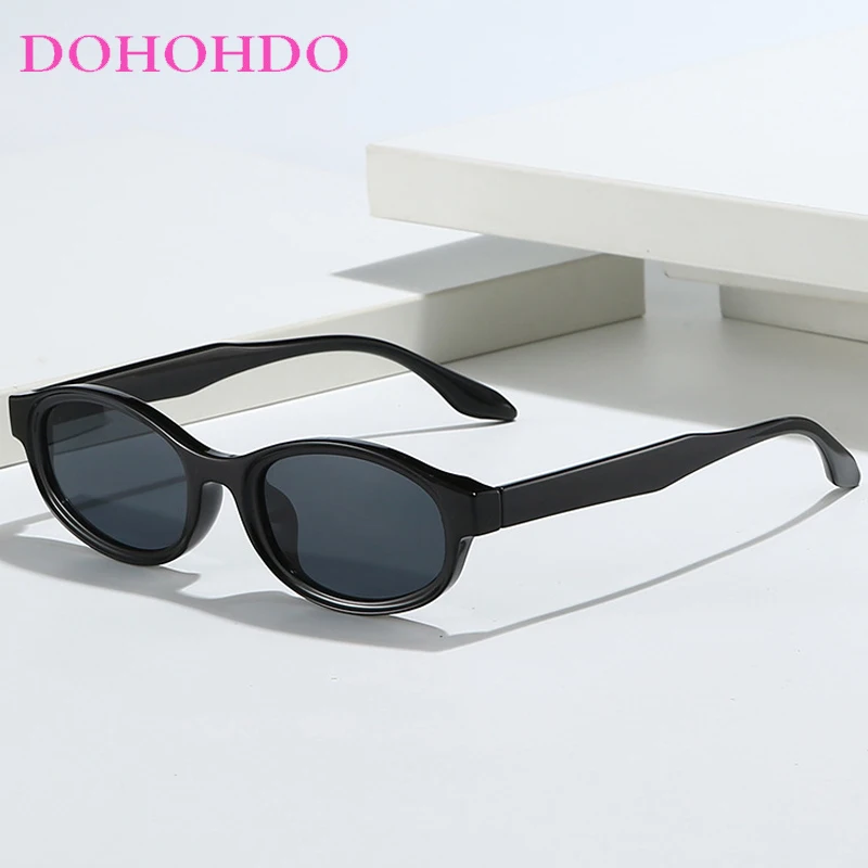 

New Luxury Brand Designer Oval Women Sunglasses Fashion Small Frame Sunglass Men Outdoor Driving Eyeglasses Unisex Lentes UV400