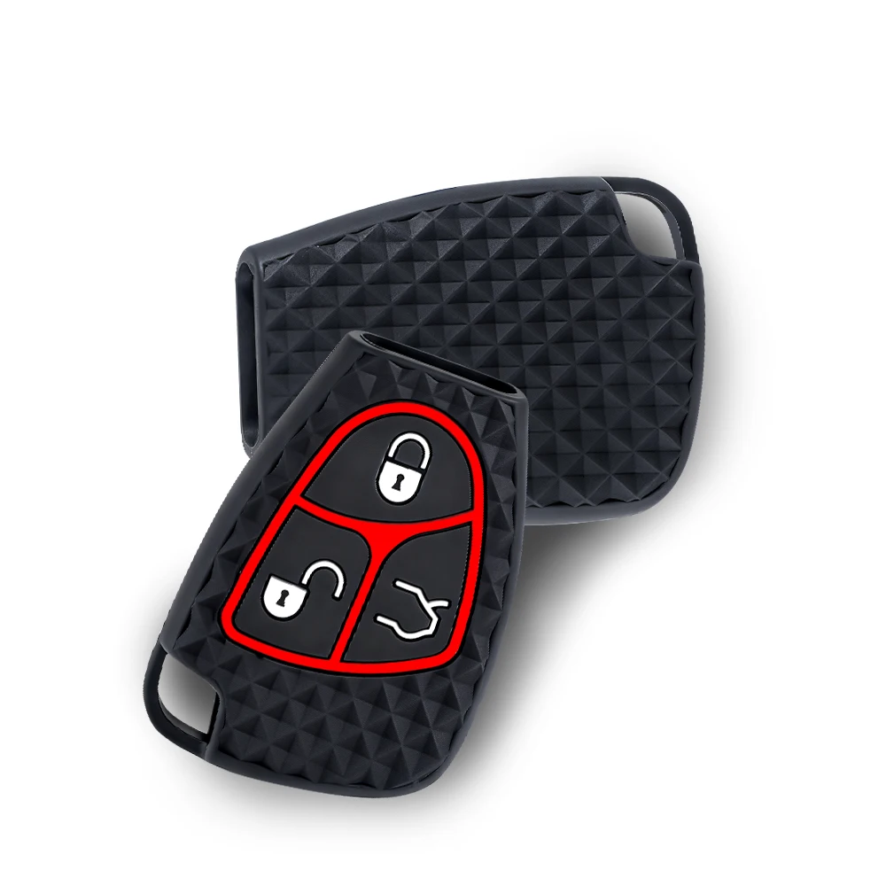 Car Key Case Cover Shell For Mercedes-Benz CL55 CL600 CL65 C230 C240 C280 C320 W211 W202 W210 W208 W203 W245 B Class V180 SLK200
