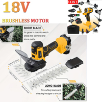 18V Brushless Multifunction Tool Combo Kit 13 in 1, Include Attachment: Drill, Electric hammer,Reciprocating Saw, Circular Saw,