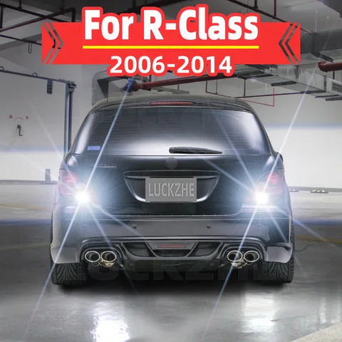 2 светодиодных фонаря заднего хода для Mercedes Benz R Class W251 V251 аксессуары 2006-2014 2008 2009 2010 2011 2012 2013 резервный фонарь