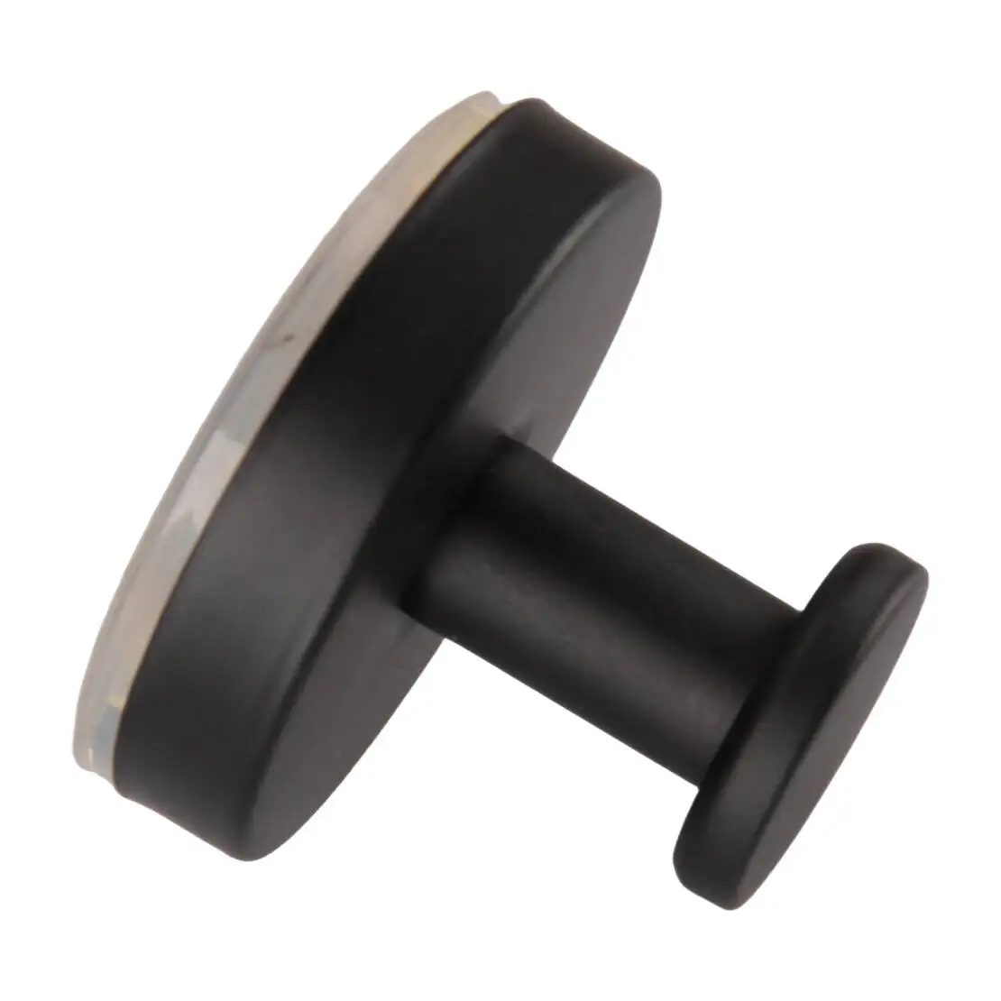 2pcs Black Bathroom Stainless Steel Vacuum Suction Cup Hook Towel Holder Waterproof No-Drill view 2