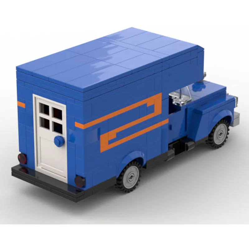 

Конструктор MOC-219321 «Новый городской мини-фургон» (290 деталей) – креативный подарок для мальчиков на День рождения и Рождество