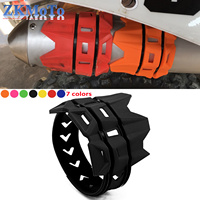 Exhaust Tail Pipe Protector Cover Guard For KTM EXC EXCF XC XCF XCW SX SXF TPI SIX DAYS 125 200 250 300 350 450 500 Universal