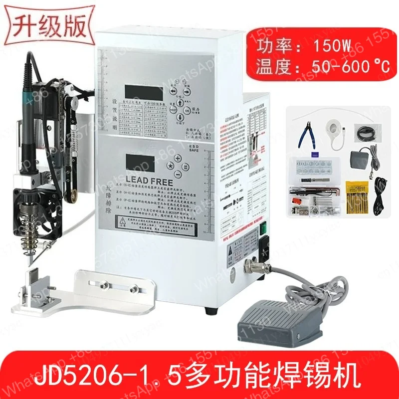 Fully Semi-automatic Soldering Machine Foot-operated USB Plug Welding Electric Soldering Iron Tinning Machine