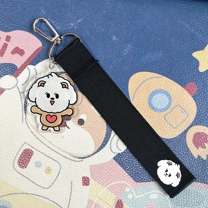 Kawaii Yeonjun Beomgyu Phone Lanyard Keyring Soobin Hueningkai Taehyun Kpop Name Strap Bag Key Pendant Fans Decorative Gifts