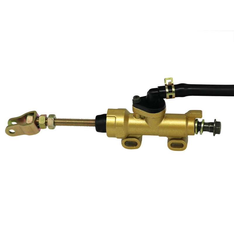 LMoDri Motorcycle Rear Foot Hydraulic Brake Pump Modification Rear Brake Master Cylinder Pump For Suzuki Kawasaki Honda Yamaha