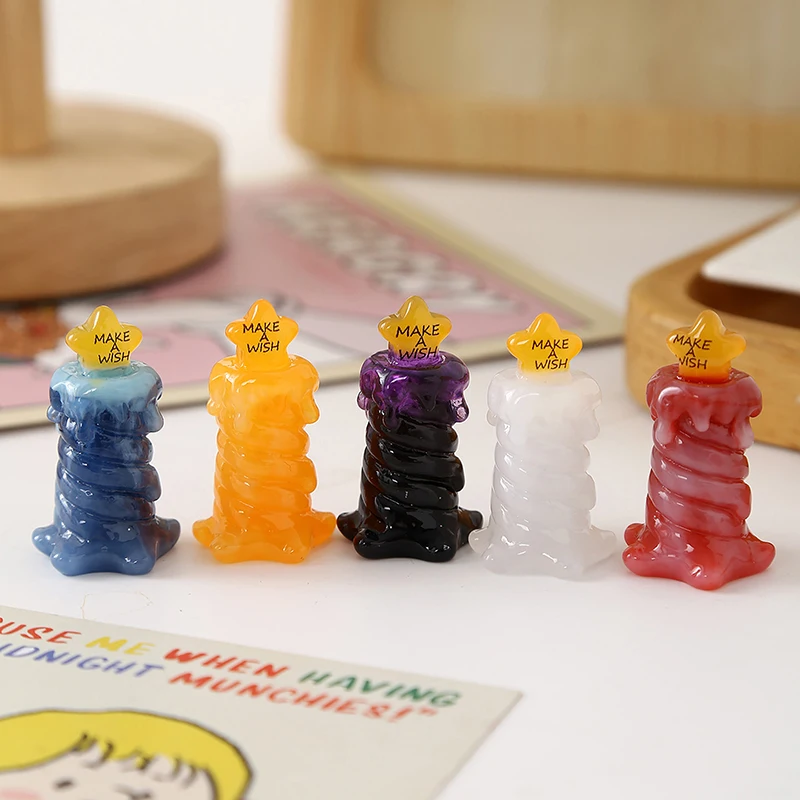 

[J9] 3 шт. кукольный домик миниатюрная звезда свеча орнамент Рождественская сцена украшения дома аксессуары игрушка для DIY