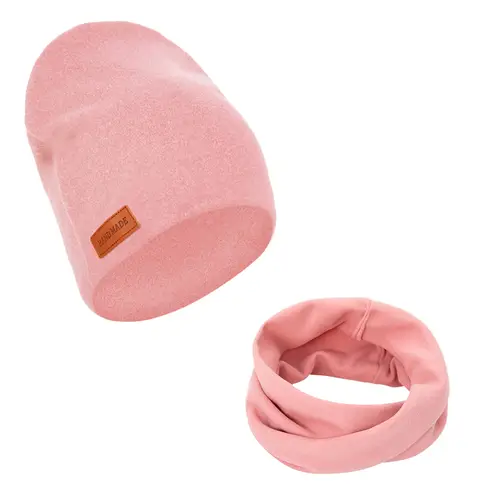 2Pcs/Lot Faux Cashmere Baby Turban Hats Scarf Set Newborn Kids Leather Stick Winter Double Layers Caps Bonnets Fashion Headwraps - Image 7