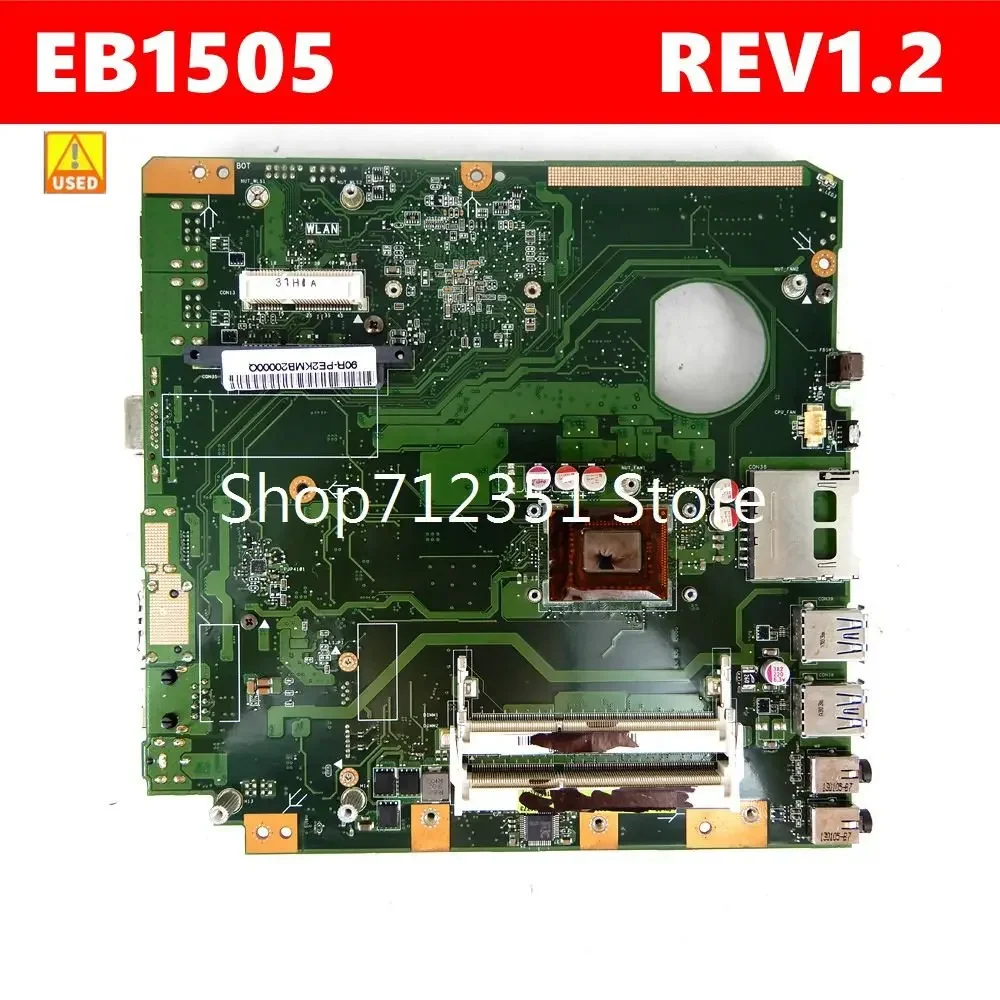 

EB1505 Mainboard REV 1.2 For Asus EB1505 Motherboard 100% Tested Working Well